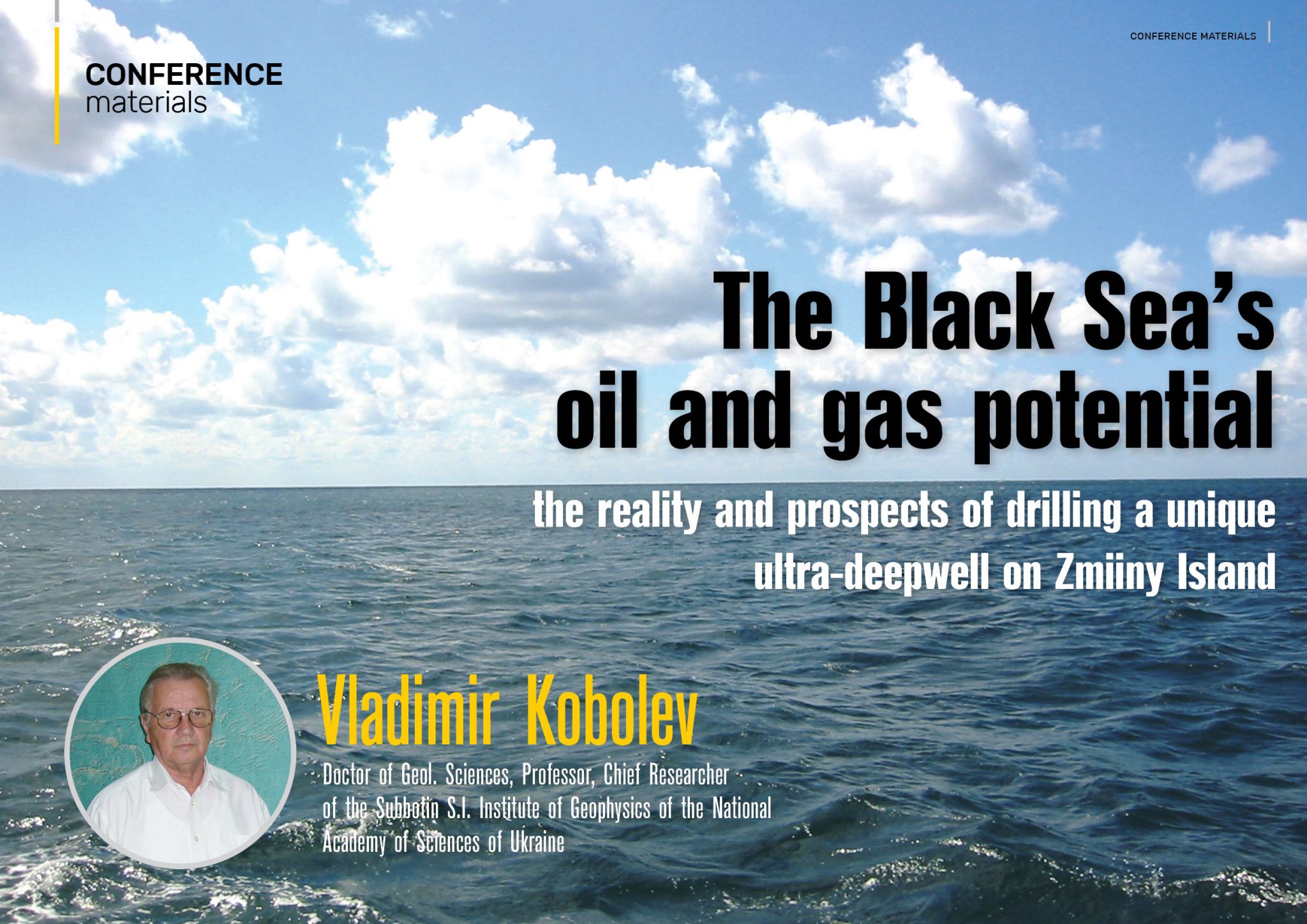 The Black Sea S Oil And Gas Potential The Reality And Prospects Of   коболев (1) 